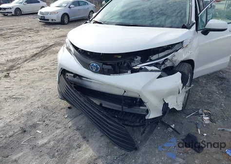 2025 Toyota Sienna Xle from USA, damaged, VIN 5TDYRKEC8SS252618
